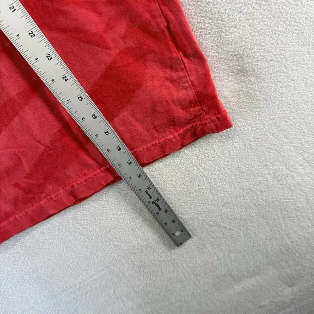 Billionaire Boys Club Shirt men's large Red BBC Icecream Graphic Tie Dye Graphic
